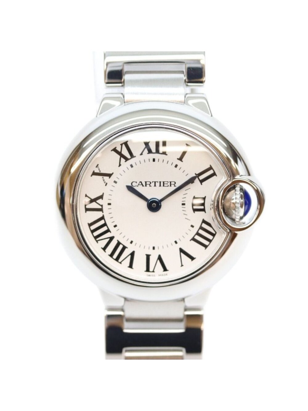 Cartier SS Ballon Bleu 28 Quartz Watch